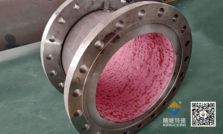 湖南bifa必发耐磨陶瓷焊接受道